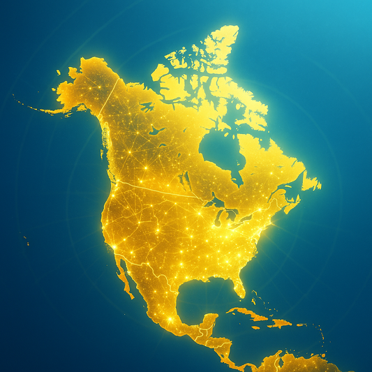 Amérique du Nord (Etats-Unis, Canada & Mexique)